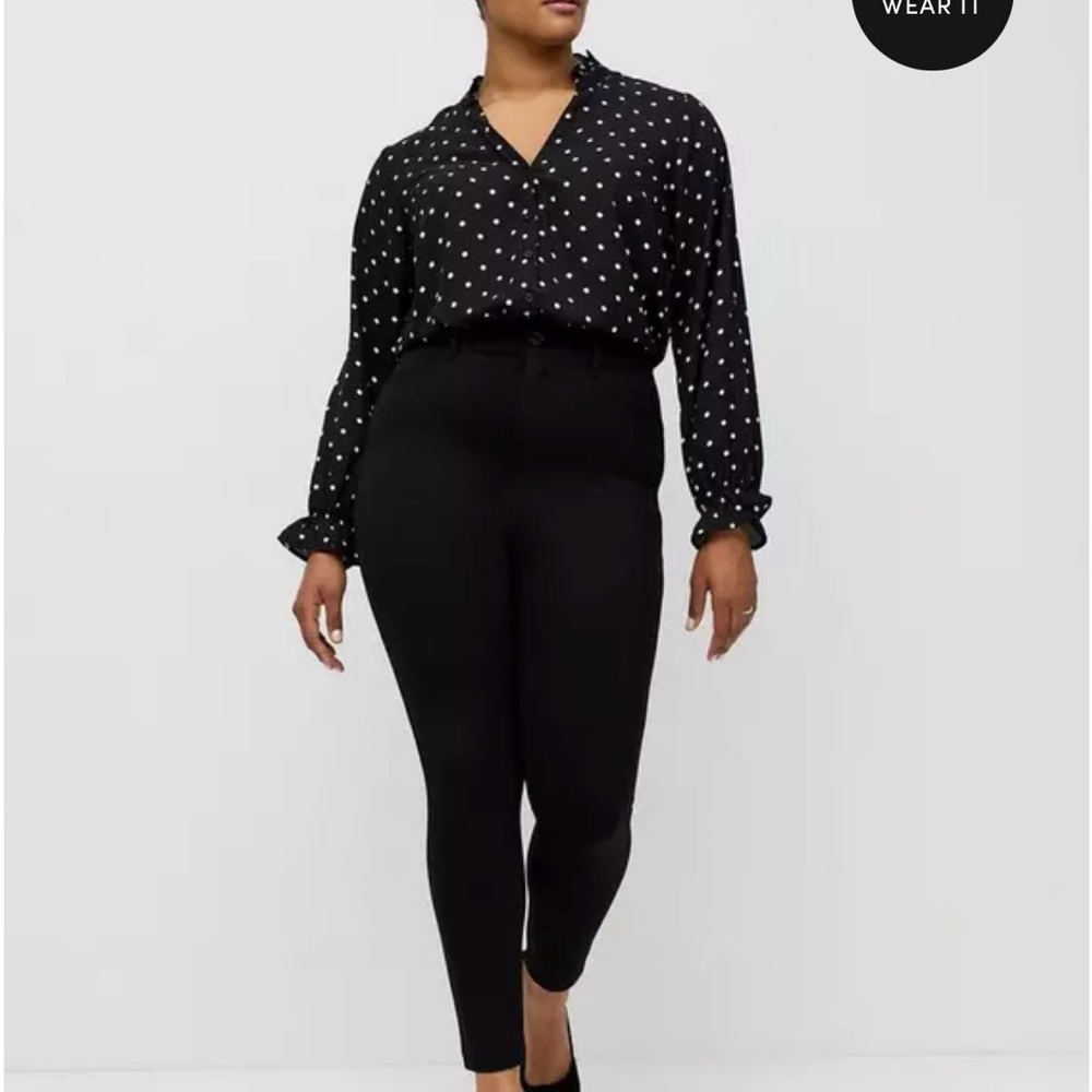 Torrid: Studio Bombshell Skinny Ankle Pant